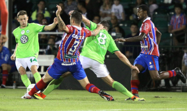 Após empate por 0x0, Bahia perde para o Wolfsburg nos pênaltis